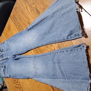 AMERICAN EAGLE Jeans Womens 6 DENIM FESTIVAL Flare FLARED STRETCH Used STRETCH